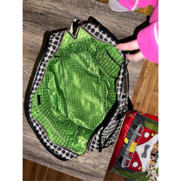 Kate Spade Noel Print Duffle Weekender duffle Bag - Picture 8 of 9